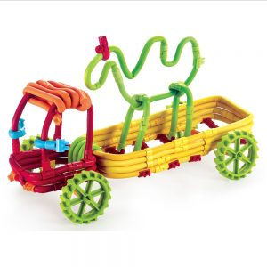 Set de construit cu magnet Spaghetteez 100 piese [9]