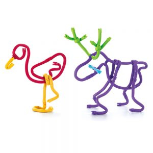 Set de construit cu magnet Spaghetteez 100 piese [7]