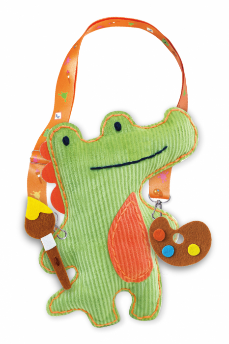 Set de cusut Prietenul Meu Animal - Crocodil artistic [3]