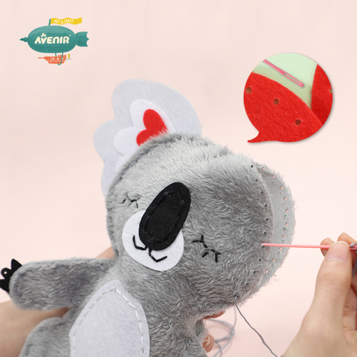 Set de cusut Prima Mea Papusa, Koala cu inima [3]