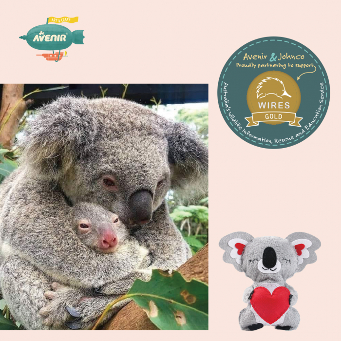 Set de cusut Prima Mea Papusa, Koala cu inima [6]