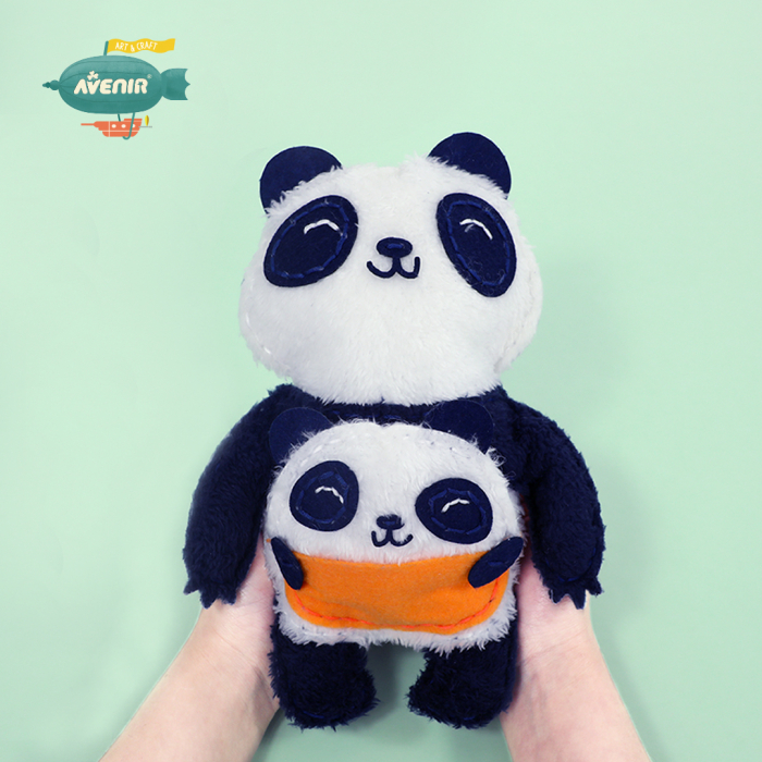 Set de cusut Prima Mea Papusa, Mama si puiul Panda [5]