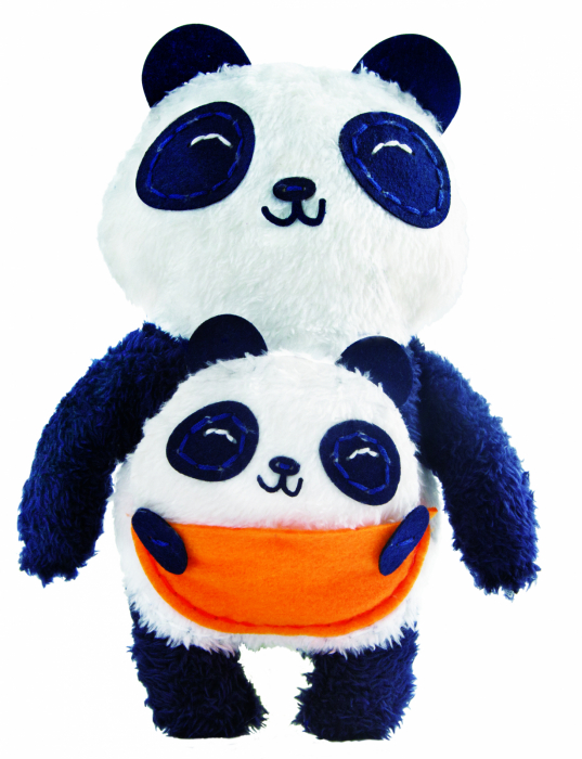 Set de cusut Prima Mea Papusa, Mama si puiul Panda [6]