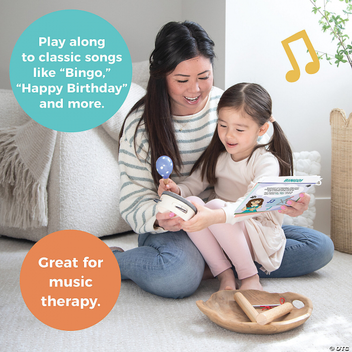 Set de instrumente muzicale din lemn si activitati, Music Jam with Ms. Sarah Jane Music Activity Set [2]