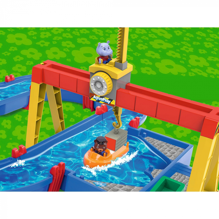 Set de joaca cu apa AquaPlay Container Port [3]