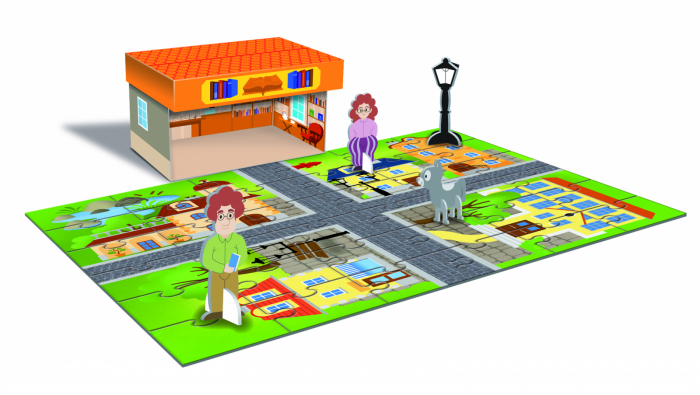 Set De Joaca Orasul Meu - Biblioteca [2]