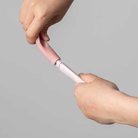 Set de lingurite 2 in 1 bebelusi Miniware Pre2PRO, 100% din materiale naturale biodegradabile, Pink Antioxidant [3]