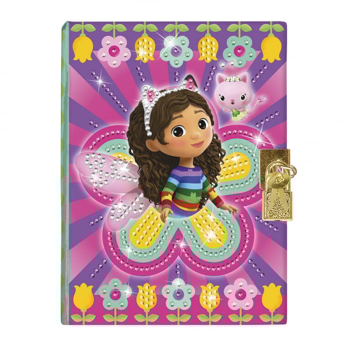 Set DIY Jurnalul meu cu diamante, Gabby's Dollhouse, Totum [4]