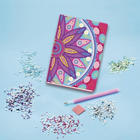 Set DIY Jurnalul meu cu floare mandala si diamante [2]