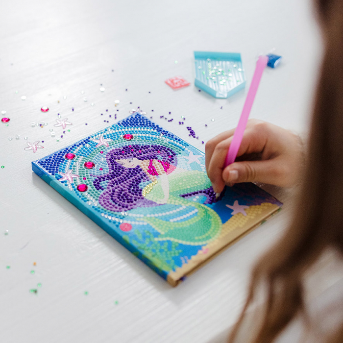 Set DIY Jurnalul meu cu sirena si diamante, Totum [12]