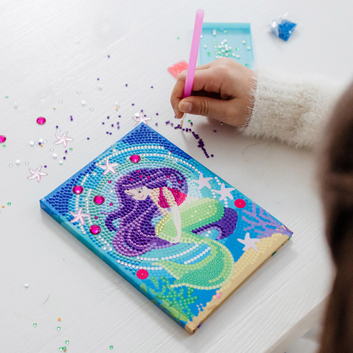 Set DIY Jurnalul meu cu sirena si diamante, Totum [11]
