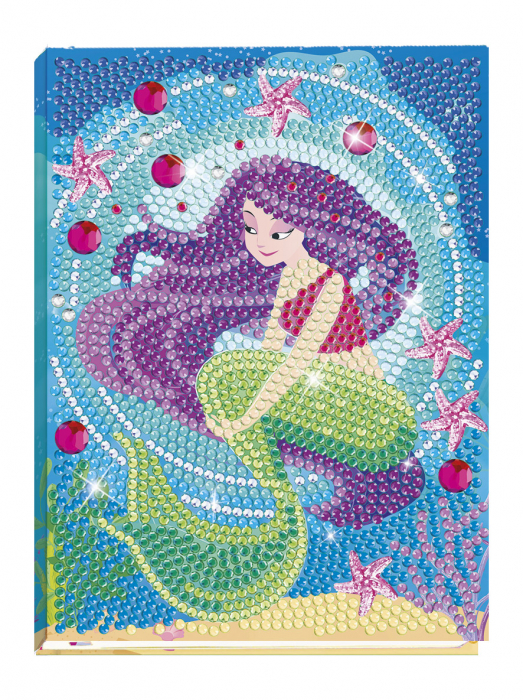 Set DIY Jurnalul meu cu sirena si diamante, Totum [4]