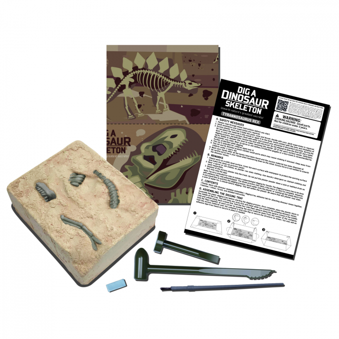 Set educativ Sapa si descopera Dinozauri - T-Rex [2]