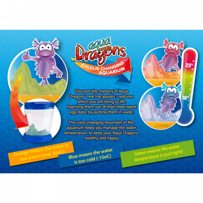 Set educativ STEM - AQUA DRAGONS® Habitat Deluxe in culori schimbatoare si LED-uri [3]