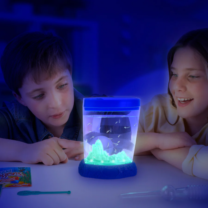 Set educativ STEM - AQUA DRAGONS® Habitat Deluxe in culori schimbatoare si LED-uri [2]