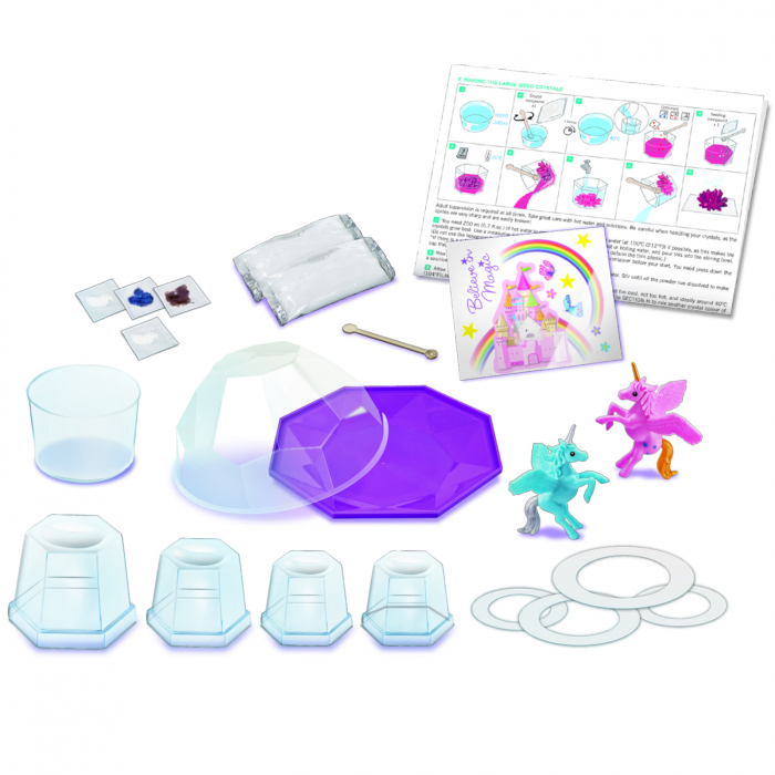 Set experimente de crescut Cristale, terariu cu Unicorni [3]