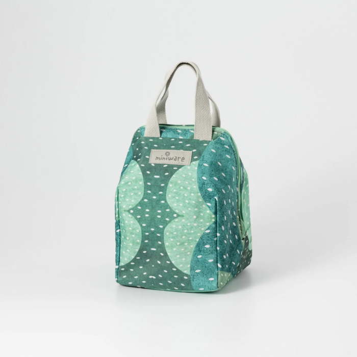 Set geanta termoizolanta Mealtote cu cutie Grow bento, Miniware Ready Go! Bento, 4 piese, Prickly Pear [5]
