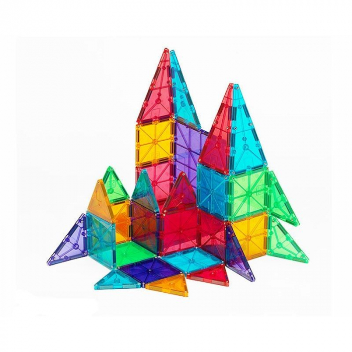 Set magnetic Clear Colors Magna-Tiles (32 piese) [3]