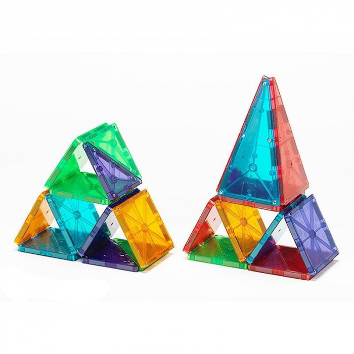 Set magnetic Clear Colors Magna-Tiles (32 piese) [4]