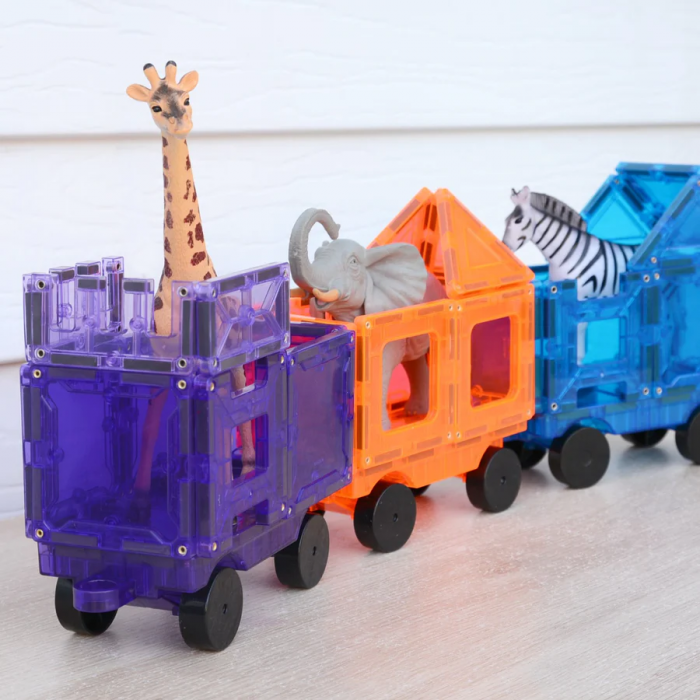 Set magnetic Magblox - 24 piese magnetice accesorii pentru constructie [3]