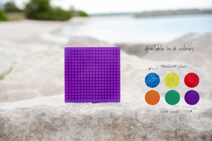 Set magnetic Magbrix 6 piese patrate mari - compatibil cu caramizi de constructie tip Lego [2]