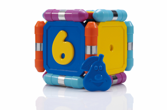 Set magnetic primar Supermag Kliky, 24 piese - Cifre [11]