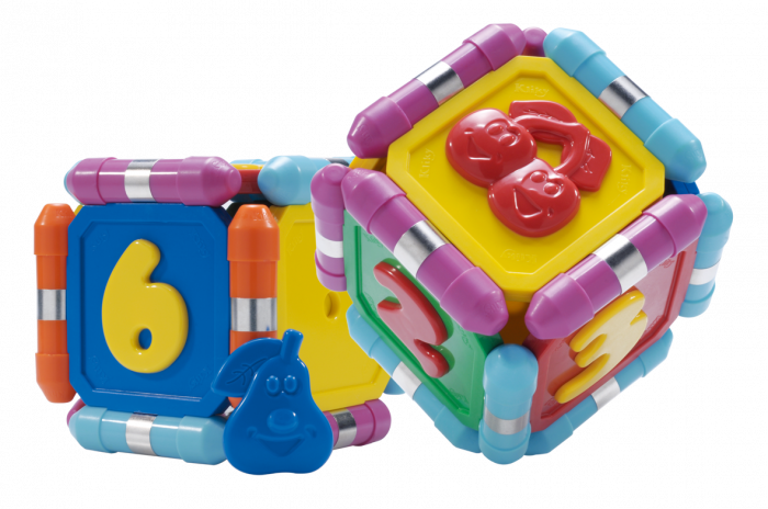 Set magnetic primar Supermag Kliky, 24 piese - Cifre [6]