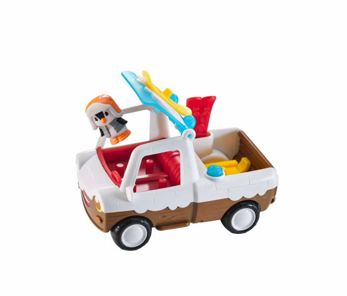 Set Masina Pick-up de Jucarie cu Zapada din universul Klorofil [7]