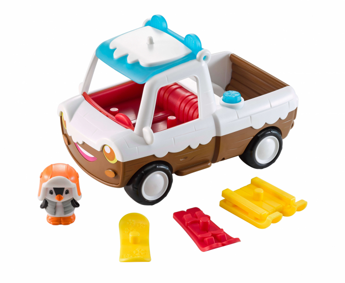 Set Masina Pick-up de Jucarie cu Zapada din universul Klorofil [2]