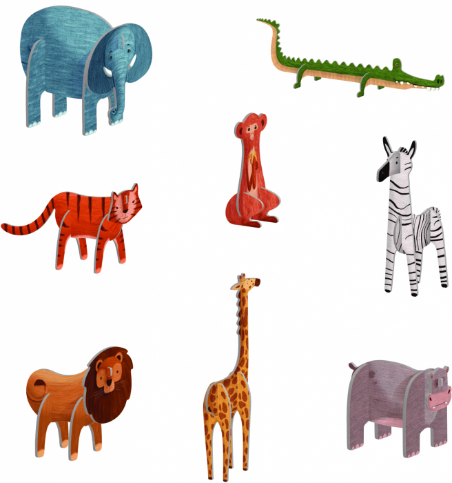 Set Play&Go - Animale Din Safari [2]
