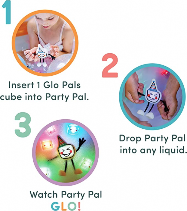 Set senzorial luminos Party Glo Pal, multicolor [8]