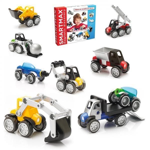 Set Vehicule SMARTMAX "PLAY" -  Power Vehicles Mix [6]