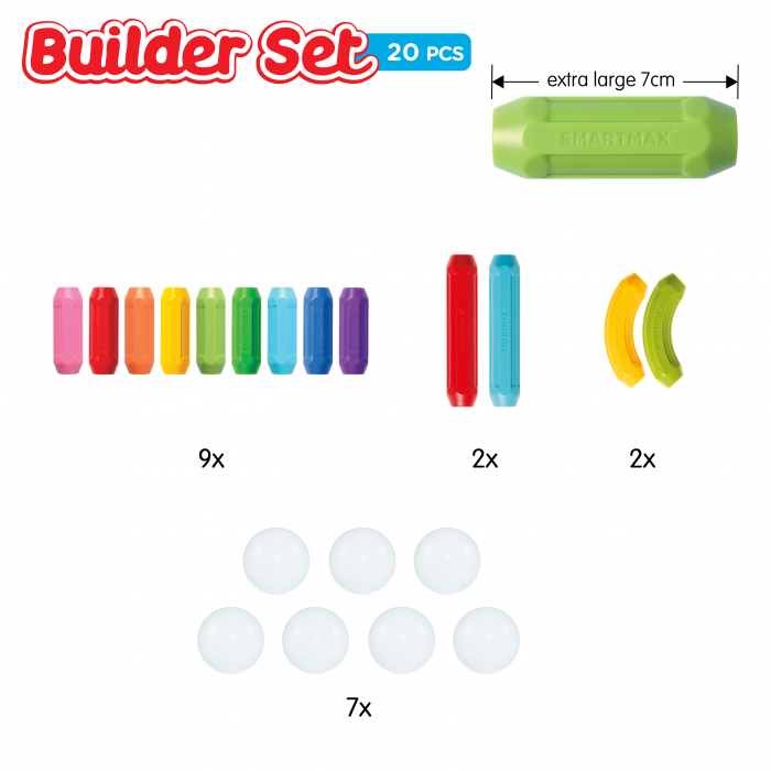 SmartMax My First Builder Set, Set magnetic 20 piese [2]