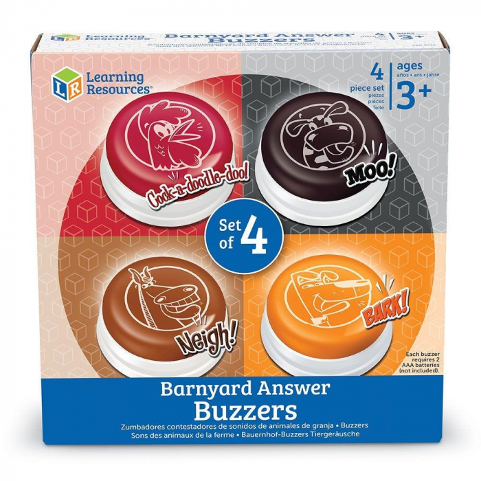 Sonerii pentru raspuns - animale - set 4 buc [4]