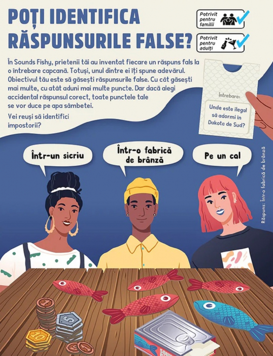 Sounds Fishy - Gaseste adevarul in marea de minciuni! - Joc de petrecere, lb.romana [2]
