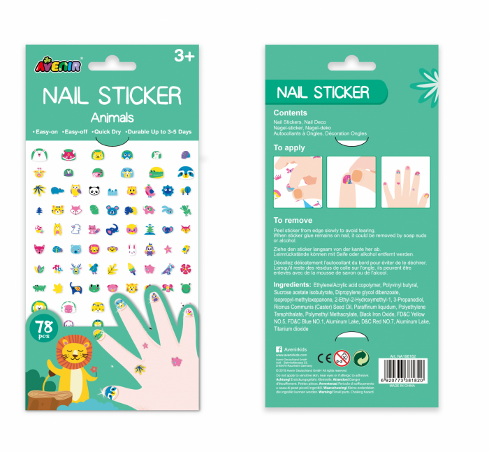 Stickere pentru unghii - Animale [2]