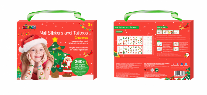 Stickere pentru unghii si tatuaje - Craciun [5]