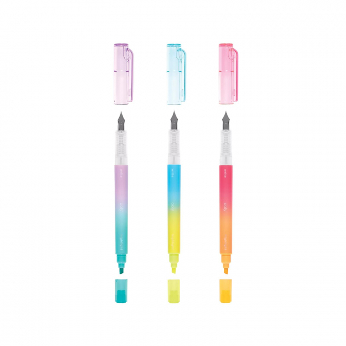 Stilouri duble 2 in 1 cu marker, Writer's Duo - set de 3 [2]