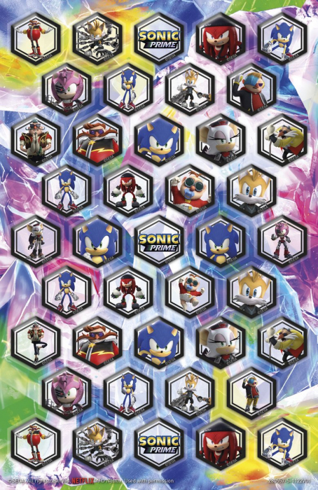 Super set abtibilduri Sonic Prime [10]