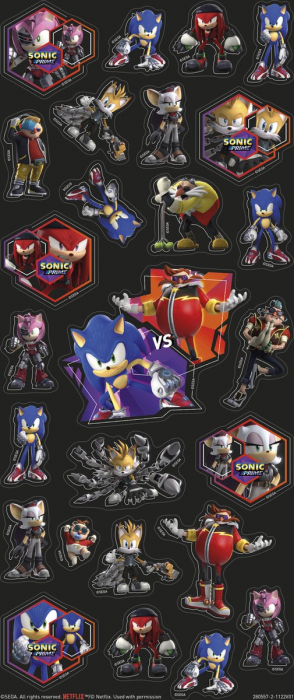 Super set abtibilduri Sonic Prime [8]