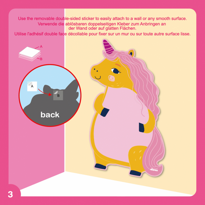 Tablă magnetică de perete-Unicorn [11]
