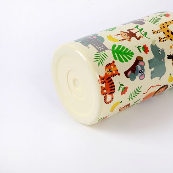 Termos pentru copii, din otel inoxidabil, design animale, 350 ml [4]