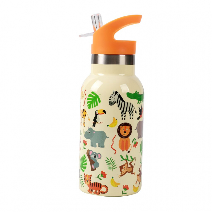 Termos pentru copii, din otel inoxidabil, design animale, 350 ml [2]