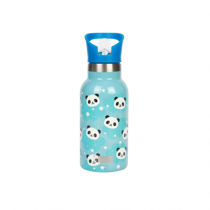 Termos pentru copii, din otel inoxidabil, design panda, 350 ml [1]