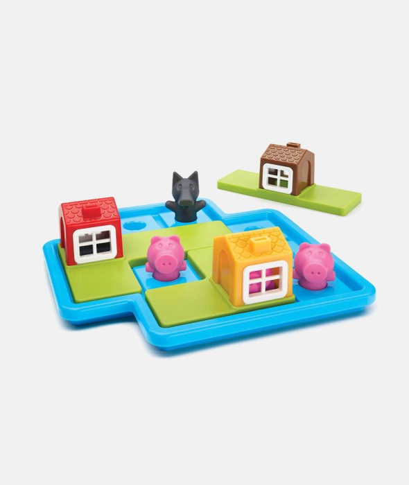 Three Little Piggies - Deluxe, joc de logica cu 48 de provocari, editie lb. Romana [3]