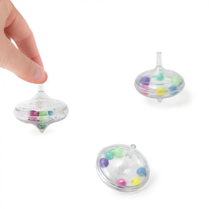 Titirez transparent cu bile colorate [3]