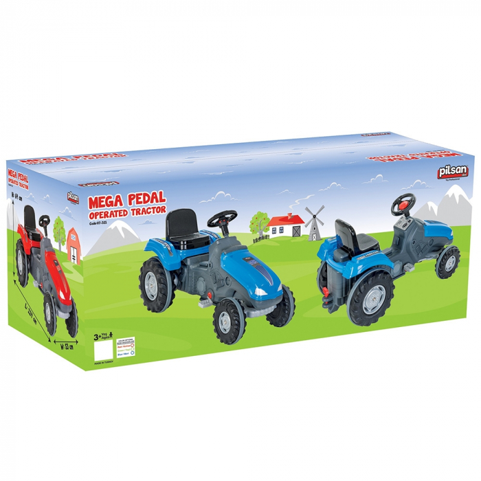 Tractor cu pedale Pilsan Mega 07-321 red [4]