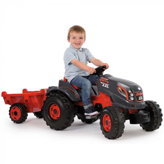 Tractor cu pedale si remorca Smoby Stronger XXL [5]