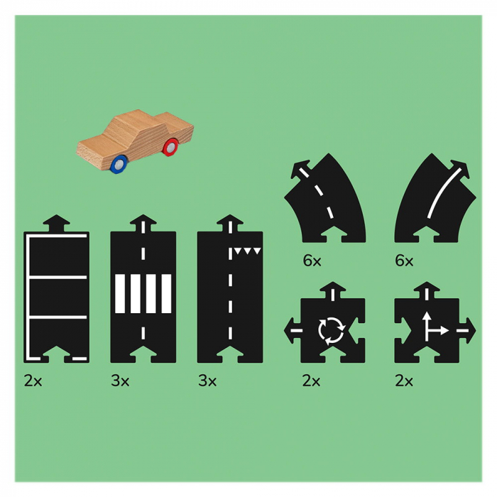 Traseu auto Waytoplay, Highway Car Edition, 25 piese [5]