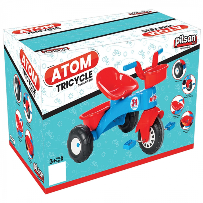 Tricicleta Pilsan Atom blue [3]